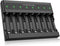 POWEROWL AA AAA Battery Charger 8 Bay, USB Fast Charging for Ni-MH Ni-CD Rechargeable Batteries