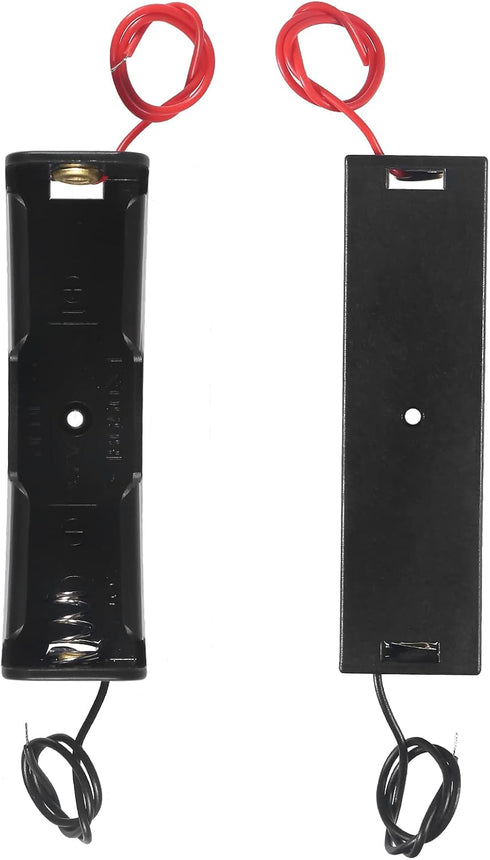 DIANN 10pcs 18650 1x 3.7V 18650 18650 Battery Holder Single Battery Holder Battery Holder with Wires