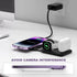 3 1 in Wireless Charger, Foldable Magnetic Charging Station, Fast Travel Wireless Charging Pad for Multiple Apple
