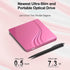 YADIANSU 0.5 3.0 11/10/8/7, External CD DVD Drive, Ultra Slim USB Type-C DVD Player, CD DVD+/-RW Optical Drive