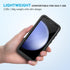 Lanhiem Samsung Galaxy S23 FE Case, IP68 Waterproof Heavy Duty Protection with Built-in Screen Protector, Black