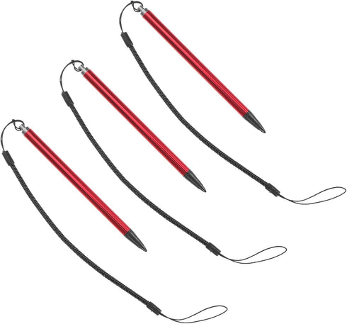 Lurrose 3-Pack Stylus Pens for Touch Screens Resistive Touchscreen Pens with High Precision Fine Tips Comfortable Grip