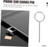 500pcs jojofuny Sim Card Tray Remover Tool Eject Pin for Smartphones Convenient and Sim Removal Tool Compatibility