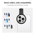 52mm Clip-on ND2-400 Phone Camera Lens Filter Kit, Adjustable Neutral Density for iPhone 15 14 13 12 11