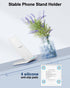 NANAMI Fast Wireless Charger - Qi Certified Charging Stand 7.5W for iPhone 15/14/13/12/SE 2020/11/XS Max, 10W for