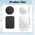 PEOVLVN 16 Pack Metal Adhesive Strips for Magnetic Under Cabinet Lights, Metal Adhesive Plate with Adhesives Backing