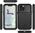 LOVE MEI Heavy Duty Case for iPhone 13 Pro Max, Outdoor Sports Waterproof, Shockproof, Dustproof with Tempered Glass