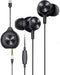 Bluedio Li Pro Wired Earphones: In-Ear Headphones with Microphone, Volume Control & 7.1 Channel Sound for PC & 3.5mm