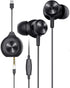 Bluedio Li Pro Wired Earphones: In-Ear Headphones with Microphone, Volume Control & 7.1 Channel Sound for PC & 3.5mm