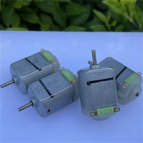 RNUDBLSK 10pcs FC-130SA 20mm*15mm 3V 3.7V 5V 6V 18000RPM 130 Electric Motor DC High Speed Precious Metal Motor RC Toy
