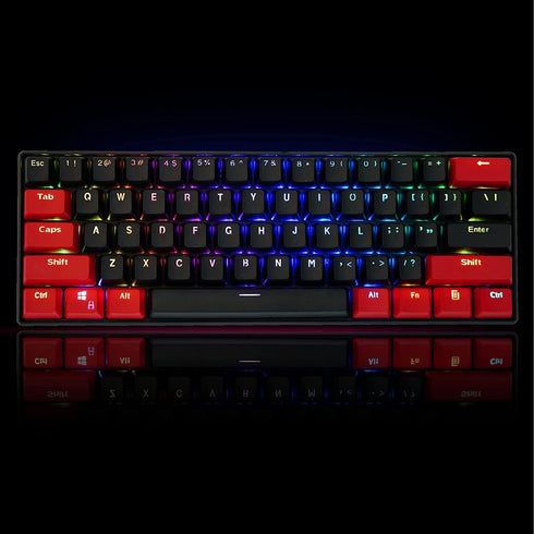 PBT Keycaps 60 Percent, 61 Keycaps OEM Profile Custom Keycaps with Key Puller for Cherry MX Switches