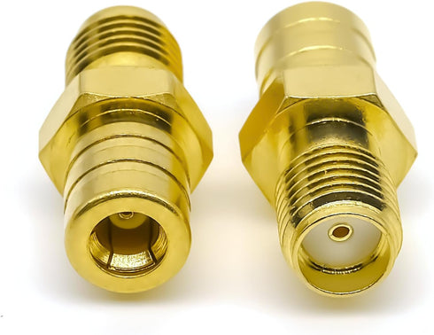 2 PCS SMA to SMB Antenna Connector, Low Loss SMA SMB Coax Cable Radio Connector for DAB Car Aerial