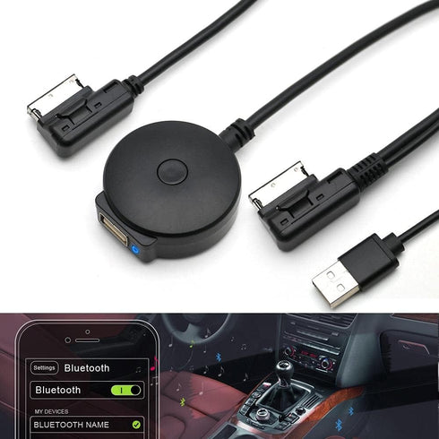 Bluetooth Receiver Car Kit, Compatible with Audi A3 A4 A5 A6 A7 S3 S4 Q3 Q5 Q7, Wireless Music Interface AMI MMI