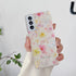 J.west Galaxy S21 5G 6.2" Case, Luxury Sparkle Glitter Opal Design, Soft Silicone Slim TPU Protective Cover for Women