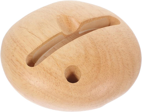 IMIKEYA Sound Amplifying Phone Stand Wooden Cellphone Holder Smartphone Stand Deep Sound Desktop Smartphone Bracket