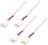 RED WOLF Front Rear Door Speaker Wiring Harness Adapter for Ford Focus Fusion Explorer Edge 2013-2021