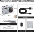 WANDMANICOS 1080P 32GB 0.96IPS Retro Mini Digital Camera HD Video RecorderPortable Keychain Video Camera with Card