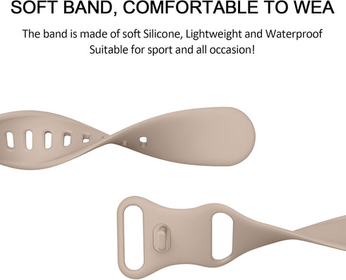 Amazfit GTR 4 / GTR 3 Pro / GTR 3 / GTR 2e / GTR 2 / GTR 47mm Replacement Band, 22mm Soft Silicone Sport Strap