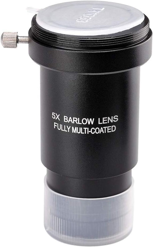 1.25-inch 5X Barlow Lens & Moon Filter Kit-for Telescope Eyepieces
