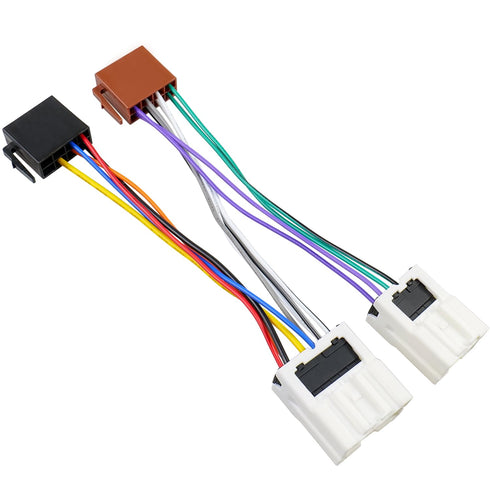 ISO Stereo Wiring Harness Compatible with Nissan Altima Armada Frontier Xterra Maxima