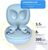 Kamon K11 Wireless Earbuds with Wireless Charging Case, Bluetooth 5.3, Touch Control Waterproof, in Ear Stereo