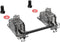 DUROCK Stabilizer V3, Screw in Stabilizers with 2u 6.25u 7u Wires for Mechanical Keyboards (V3 Smokey Black 80% Kit)