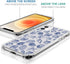 DAIZAG iPhone 11 Case, Cute Blue Seashell, Four Corner Airbag Transparent Soft Clear Phone Case for Girls & Women