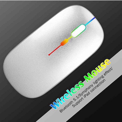 UrbanX Bluetooth Rechargeable Mouse for ASUS VivoBook Thin&Light Laptop, Wireless Mouse for Laptop/PC/Mac/iPad