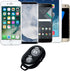 2 Pack eCostConnection Wireless Remote Control Shutter Button for iPhone and Android Smartphones, Black