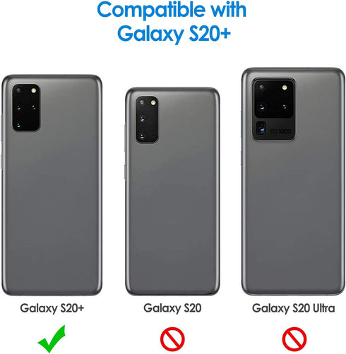 JETech Slim Fit Case for Samsung Galaxy S20 Plus / S20+ 5G (2020) - Thin Shock-Absorption Phone Cover