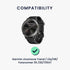 kwmobile Charger Compatible with Garmin vivomove Trend/Lily/HR/Forerunner 35/30 / 735XT - Charger USB-C Cable for Charging Smart Watch - Black