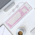 Foldable Silicone Keyboard, 103 Keys Wired Bluetooth Waterproof Rollup Keyboard for PC Notebook Laptop