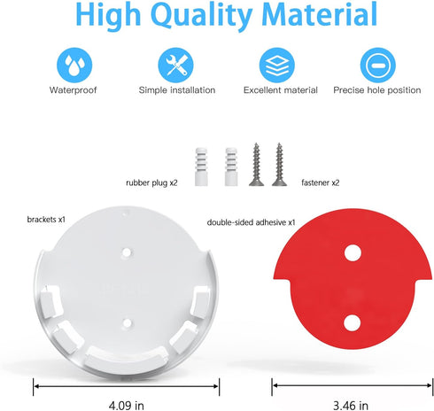 HOLACA Wall Mount for Nanit Pro Baby Monitor - Easy Installation