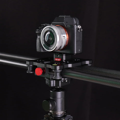 Quick Release Plate Kit, Camera Mount Adapter with 1/4 Inch Screw for DSLR, Tripod, and Gimbal