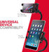Macally Adjustable Gooseneck Tablet Holder & Phone Clip - Works with Phones & Tablets up to 8” - Flexible Phone Holder & Tablet Mount with Clip On Clamp for Desks up to 1.75” Thick (CLIPMOUNT),Black by Macally