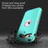for iPhone SE 2022/2020 Case with Built-in Screen Protector, Shockproof, Dust/Drop Proof, 3 in 1 Full Body Rugged Cover