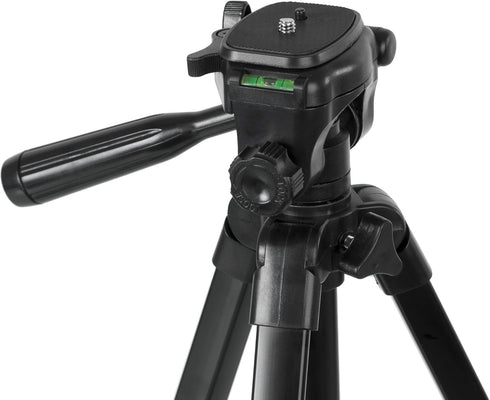 Ravelli 53" Lightweight Aluminum Tripod with Bag & Smartphone Mount