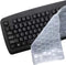 VORTINIOUS Ultra Thin Desktop PC Silicone Clear Keyboard Cover Skin Protector for 104/107