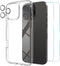 FanTEK Compatible with iPhone 16 Pro Max Case with 2pcs Screen Protectors and