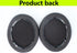 Replacement Ear Pads Compatible with Anker Soundcore Life Q10, Q10BT, Life 2 NEO BT Headphone Ear Pads, Repair