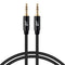 SHD Aux Cable (3.5mm Audio Cable) - Premium Sound Dual Shielded 6Feet Auxiliary Stereo Cable with Gold Connectors