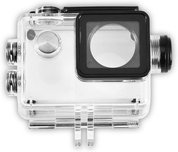 Action Camera Waterproof Case, Professional Sport Camera Accessories with Charging Cable for SJCAM SJ4000/SJ7000