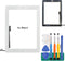 SRJTEK Touch Screen Replacement for iPad 4 4th Gen A1458 A1459 A1460, Includes Home Button and Adhesive