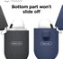 elago Silicone Case for AirPods 3rd Generation, Carabiner Included, Supports Wireless Charging, Shock Resistant (Jean