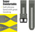 NotoCity Silicone Watch Strap Replacement for Forerunner 935, Fenix 5/5 Plus/6/6 Pro, Approach S60, Quatix 5