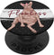 Funny Sphynx Cat Flawless Naked Cat Fat Hairless Cat PopSockets Grip and Stand for Phones and Tablets
