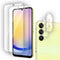2+2 Pack Tempered Glass Screen Protector for Samsung Galaxy A25 5G with Ultra HD Camera Lens Protector