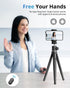 UBeesize Camera Tripod with Remote, Flexible Stand with Phone Holder and Action Camera Mount Adapter for iPhone Samsung