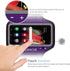 JEMACHE Gym Running Workouts Arm Band - Galaxy S25+ S24+ Armband for Samsung Galaxy S25/S24/S23/S22/S21 Plus (Purple)