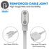 Replacement Charger Compatible with Amzhero IDW13/IDW16/IDW19 Smart Watch, Portable Magnetic 60cm USB Charging Cable